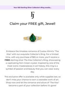 We’re saying thank you with a FREE Collector’s Ring