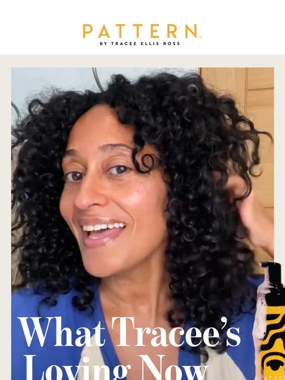 What Tracee  s about our CURL MOUSSE