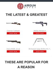 What is NEW at Airgun Depot?