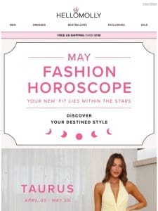 Your May Fashion Horoscope ✨