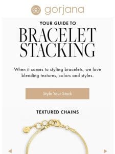 Your bracelet guide —