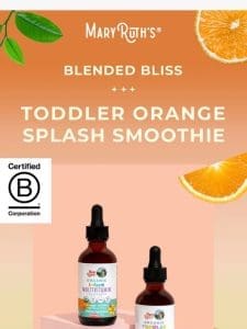 Your toddler’s new fave smoothie