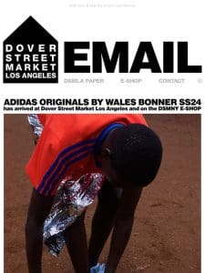 adidas Originals by Wales Bonner SS24 collection has arrived at Dover Street Market Los Angeles and on the DSMNY E-SHOP