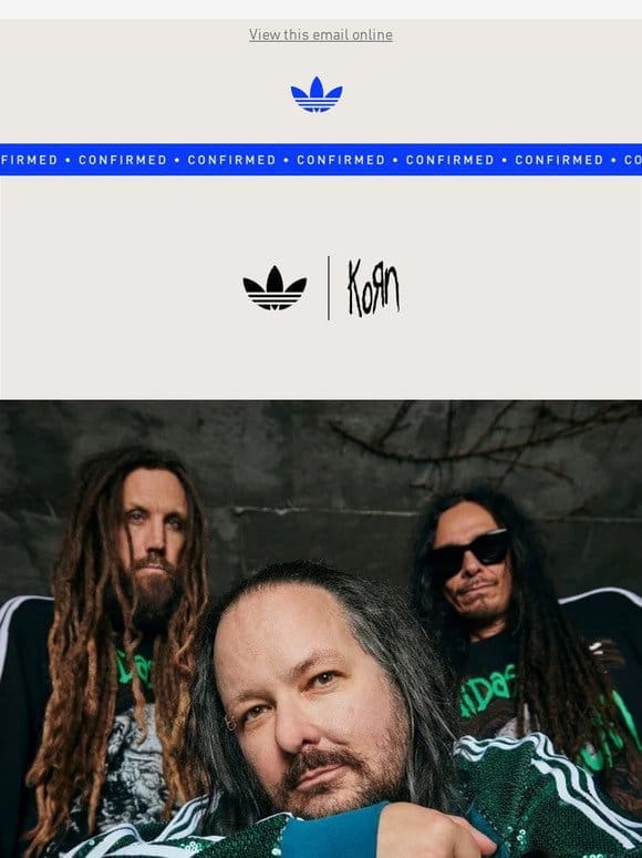 adidas Originals x KoRn is back!