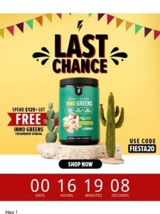 ¡Adiós Savings! Last Call for Cinco Deals， !