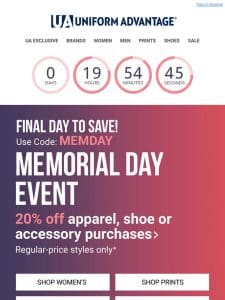 ‍♂️ Hurry Up! Memorial Day Deals Vanish Tonight!