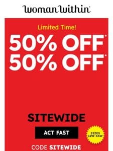 ✨ You’re Invited: SITEWIDE SALE ✨