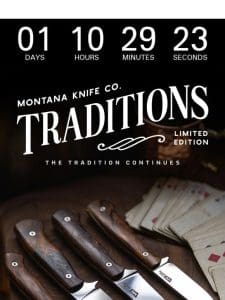 ❌ The MKC Traditions Knives Drop Tomorrow!