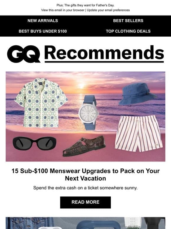 15 Sub-$100 Menswear Upgrades for Your Next Vacation