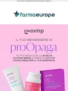 15% di extra sconto. Scegli il benessere con GoOimp!