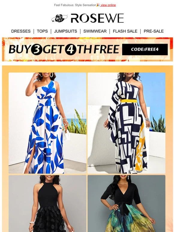 2 for $14.98 sale & New X shape dresses!