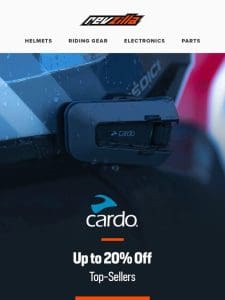 20% OFF Cardo Top-Sellers!