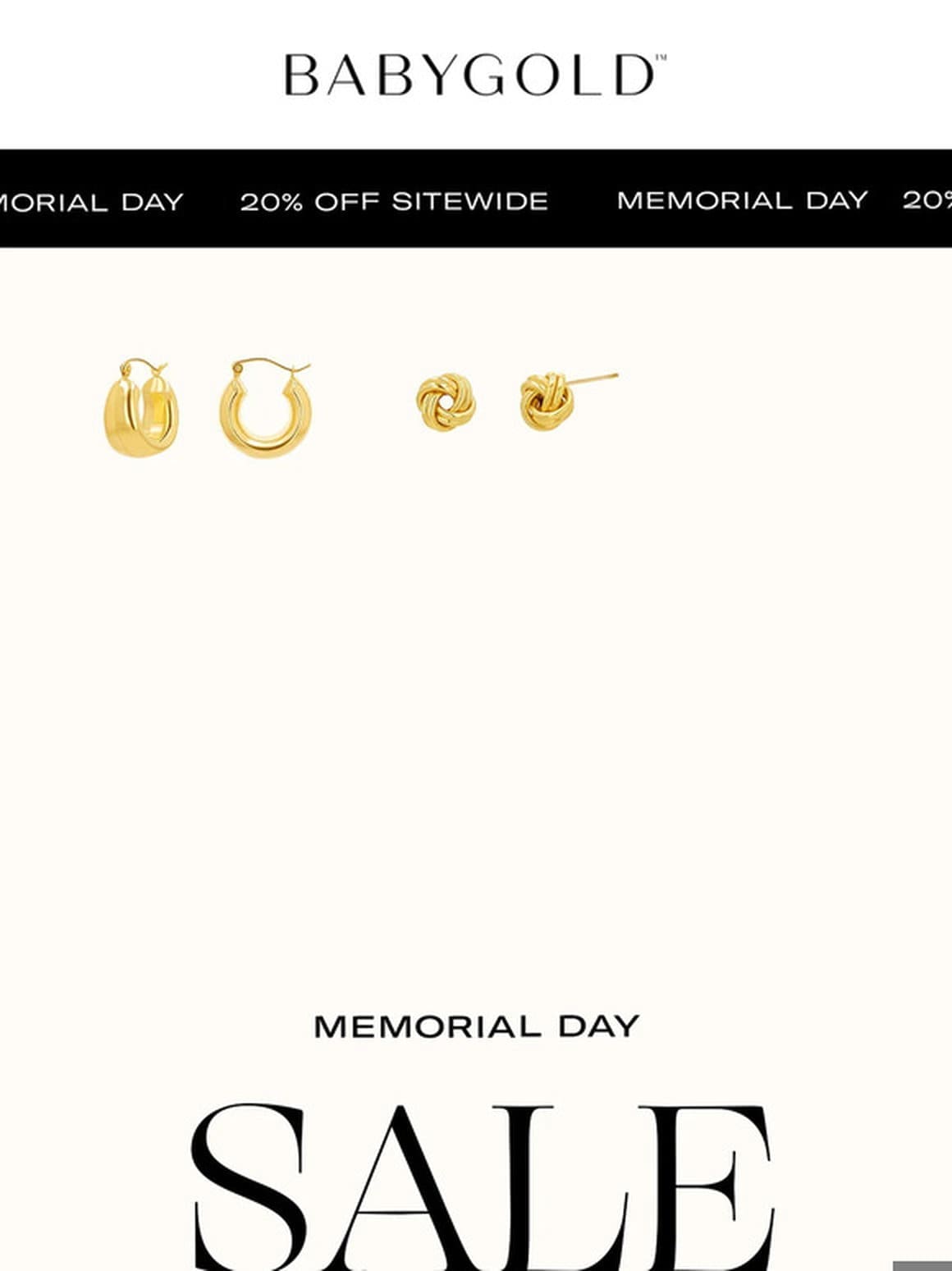 20% OFF SITEWIDE! ? Memorial Day Weekend