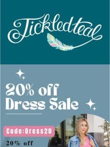 20% Off All Dresses