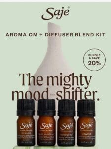 20% off diffuser + blend kit