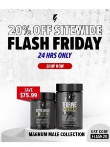 24 HOUR FLASH SALE – Get up to 52% off our best-sellers! ?