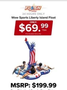 24 HOURS ONLY | WOW SPORTS FLOAT | FLASH SALE