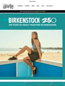 250 Years of Birkenstock ?