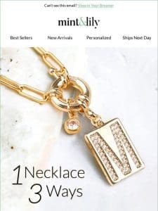3 Stylish Ways to Wear Your Necklace ✨