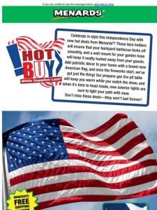 3’ x 5’ American Flag ONLY $8.99 After Rebate*!