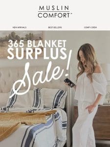 30% OFF 365 BLANKET INSIDE ?