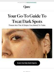 4 Steps to FadeDark Spots