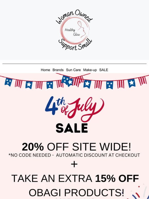 4th of July Sale STARTS NOW ♥️