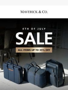 4th of July Sale: Up to 35% Off