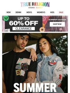 50-60% OFF SUMMER FITS