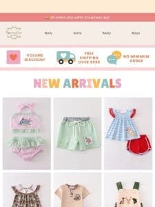 50+ New Kids’ Items Just In!