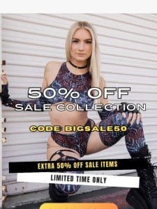 50% OFF Limited Time ONLY