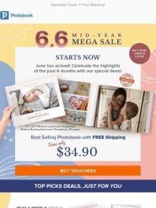 6.6 Mid-Year Mega Sale Starts NOW