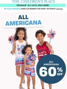 60% Off Red， White & NEW Looks!