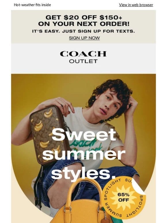 65% Off Sweet Summer Styles ??