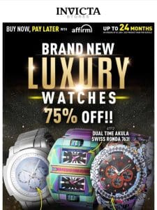 75% OFF Brand NEW✨LUXURY Watch Styles