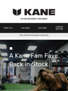 A Kane Fam Favorite is Back in Stock!