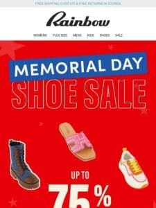 A Sure-Fire Way To SAVE On SHOES! ? Up To 75% OFF Memorial Day Weekend ??