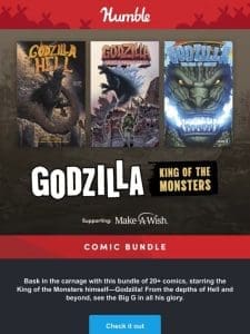 A megaton dose of Godzilla comics ?