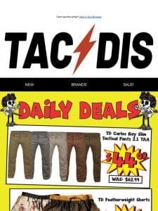 ALL NEW DAILY DEALS