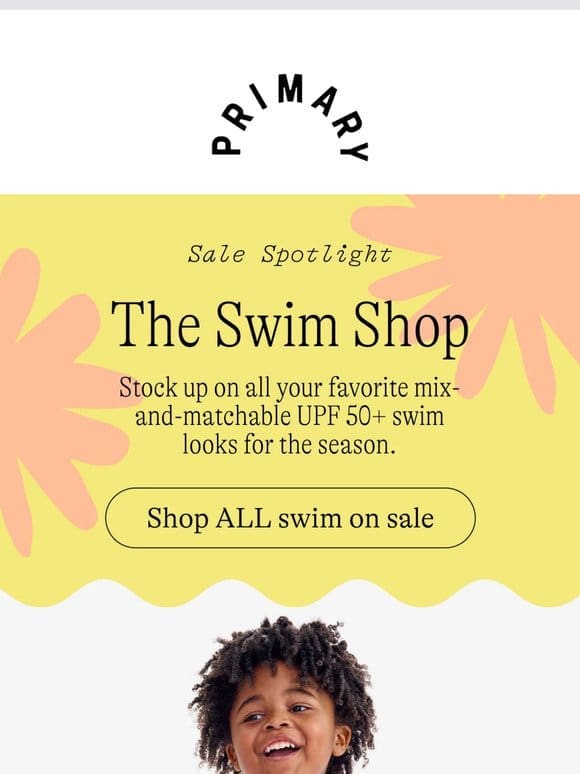 ALL Swim On Sale = Easy mix-and-match looks for the season