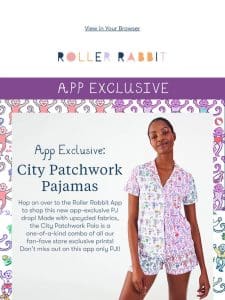 APP ONLY: CITY PATCHWORK PJS