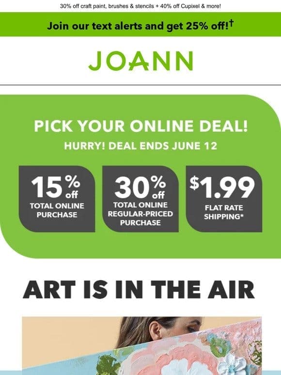 ART Deals: Up to 70% off!