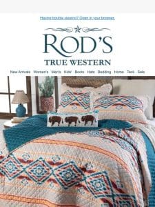 Add a Touch of the Southwest with the Sundance Ruffle Quilt Set