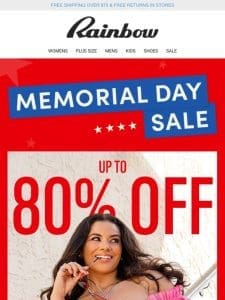 All The Long Weekend Vibes You Need! ?????? MEMORIAL DAY DEALS Up to 80% OFF ?