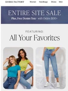 All Your Favorites， All on Sale