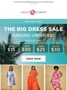 All these DRESSES are under $30!