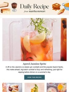 Aperol Jasmine Spritz