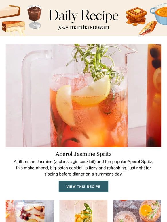 Aperol Jasmine Spritz