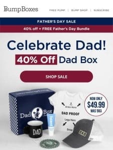 Are you ready for Father’s Day?