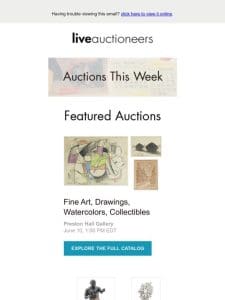 Auction Calendar